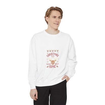 Christmas Sleigh Bells Ring Sweatshirt